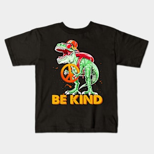Unity Day Dinosaur T Rex Be Kind Anti Bullying Toddler Kids Kids T-Shirt